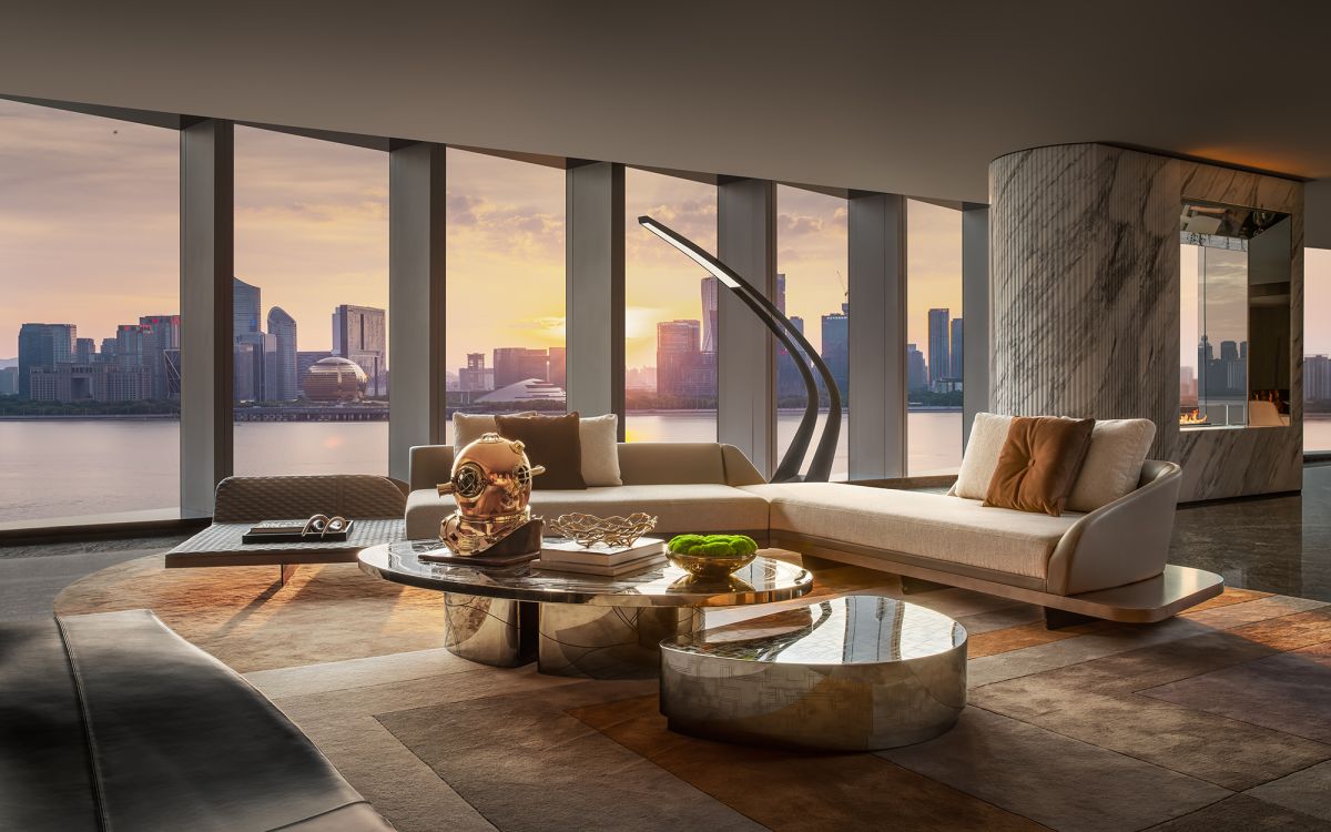 Apartment interior design by Rym Turki Design in Dubai